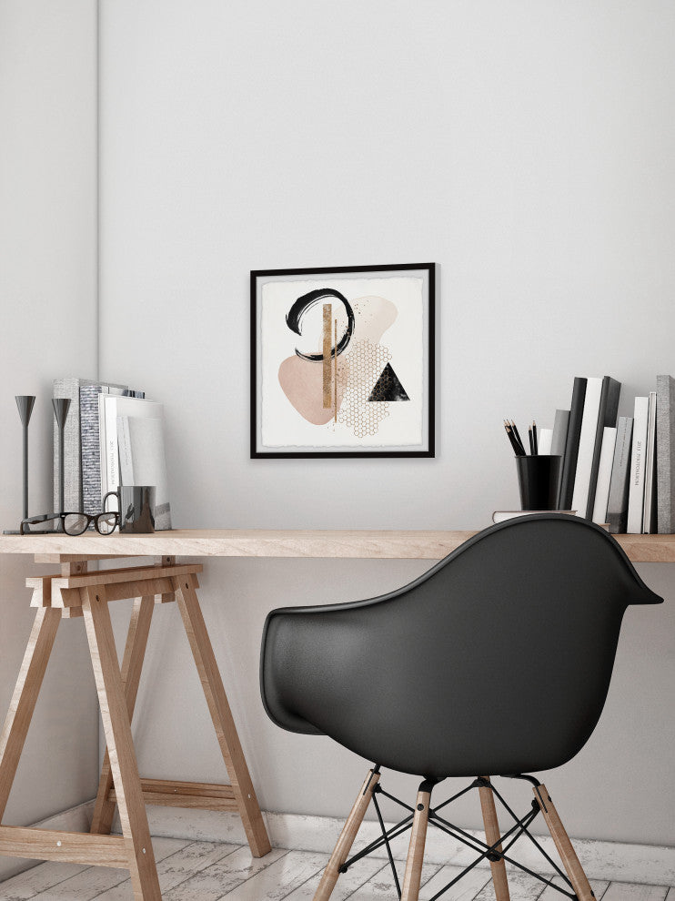 "The Cosmic Object" Framed Painting Print, 12x12