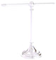 Carolina Crystal Guest Towel Stand, Satin Chrome