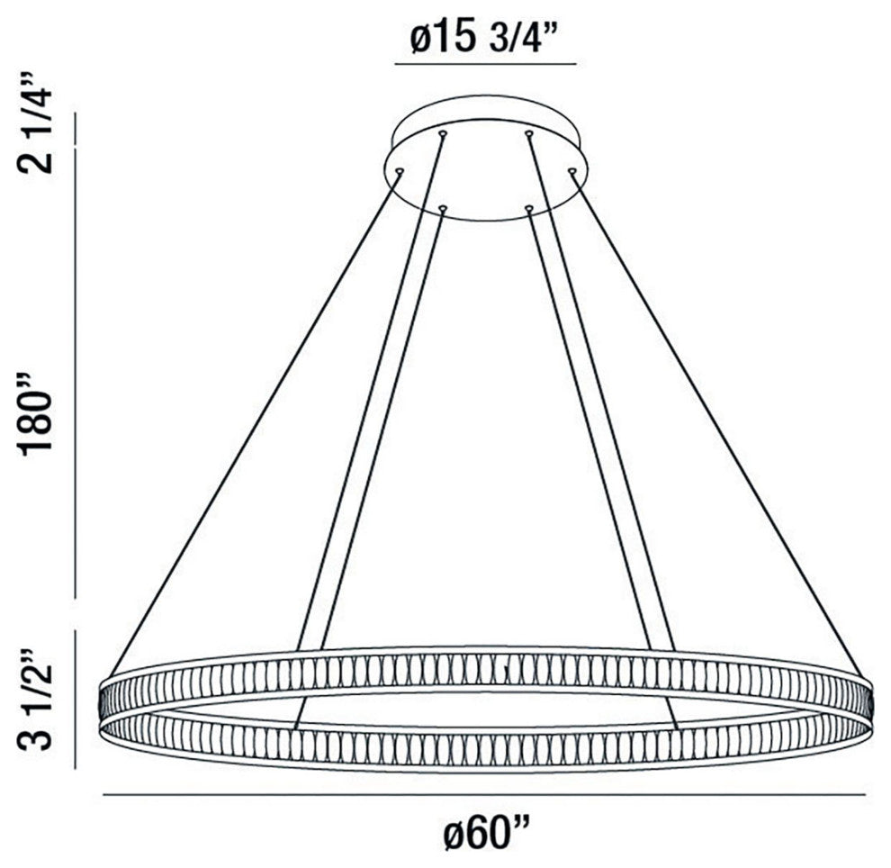 168 Light Modern Large Chandeliers