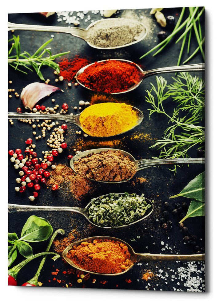 Epic Graffiti "A Pinch of Spice" Giclee Canvas Wall Art, 18"x26"