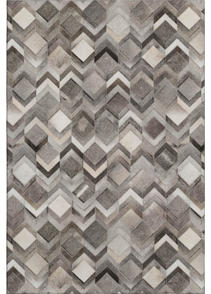 Addison Premium Washable Mayfield AMF100 Gray 3' x 5' Rug