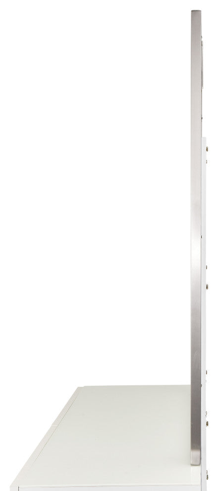 Marquee Dresser with Mirror - Cloud White