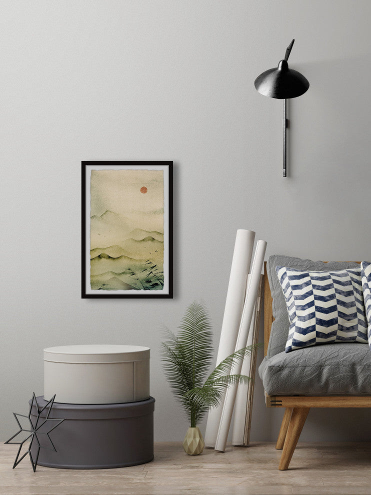 "Born to Explore" Framed Painting Print