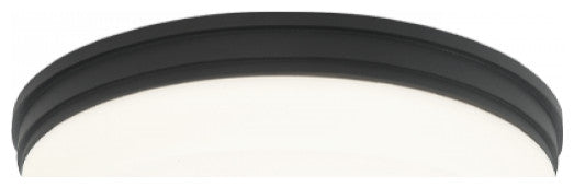 Matteo Lighting M10901MB Flush Mount, Matte Black Finish