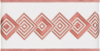 Linum Home Textiles Noah Embellished, Tea Rose, Bath Towel, 2-Piece Set