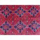 Red, Afghan Khamyab, Organic Wool Hand Knotted Oversized Rug, 9'10"x16'0"