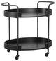 Cyril Black Bar Cart