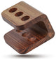 Designer Genuine Teak Toothbrush Holder