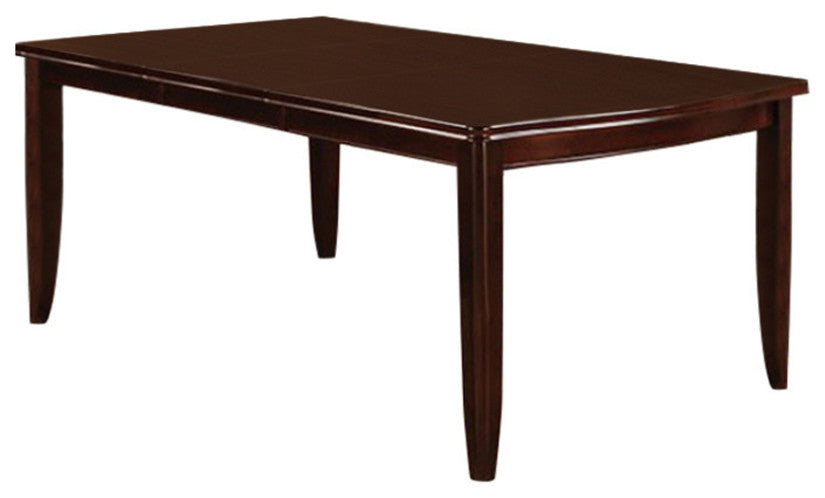 Benzara BM169030 Transitional Dining Table, Espresso Brown