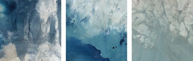"Seafoam Rising" Canvas Art, 36"x24"x1.25"