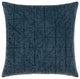 Surya Winona Navy Pillow Shell With Polyester Insert 20"H X 20"W