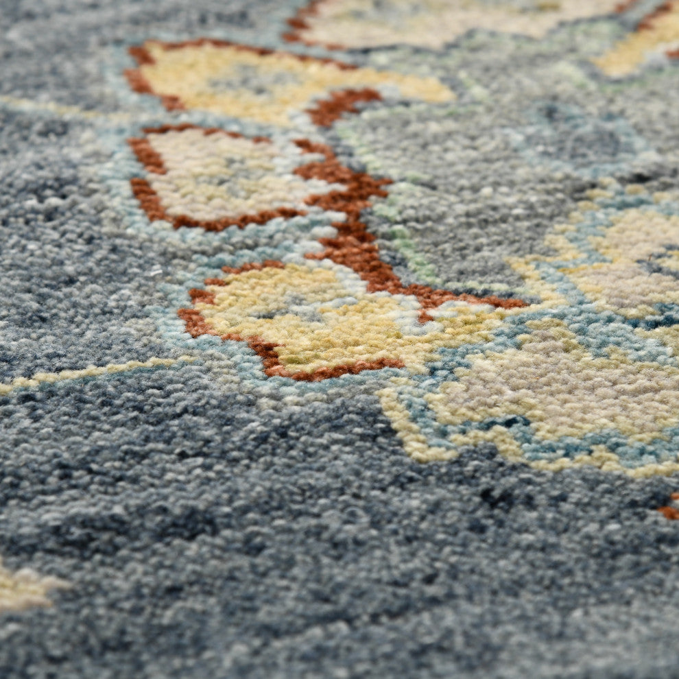 Jaigarh Dale Area Rug, Blue, 2' x 3', Oriental