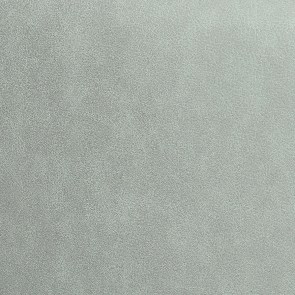 Franz Mint Leather Sofa, Mint