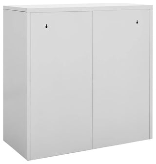 Front view of a two-door cabinet on white background (full view).