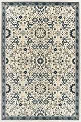 Oriental Weavers Bowen Ivory/ Navy Oriental Indoor Area Rug 3'10"X5'5"