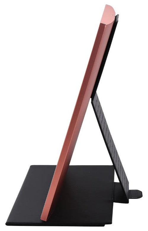 Lumiere Touch Pad Pro LED Makeup Mirror, Rose Gold, Led Striplight