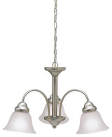 Chandelier 3-Light, Brushed Nickel