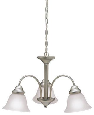 Chandelier 3-Light, Brushed Nickel