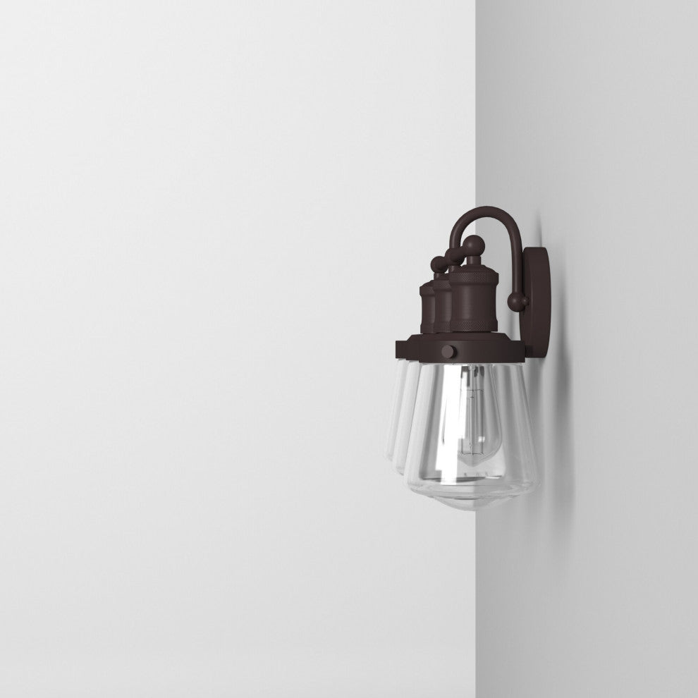Taylor 3-Light Bath, Satin Bronze