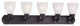 THOMAS LIGHTING TV0018704 Haven Wall Lamp Espresso 5X100W 120V