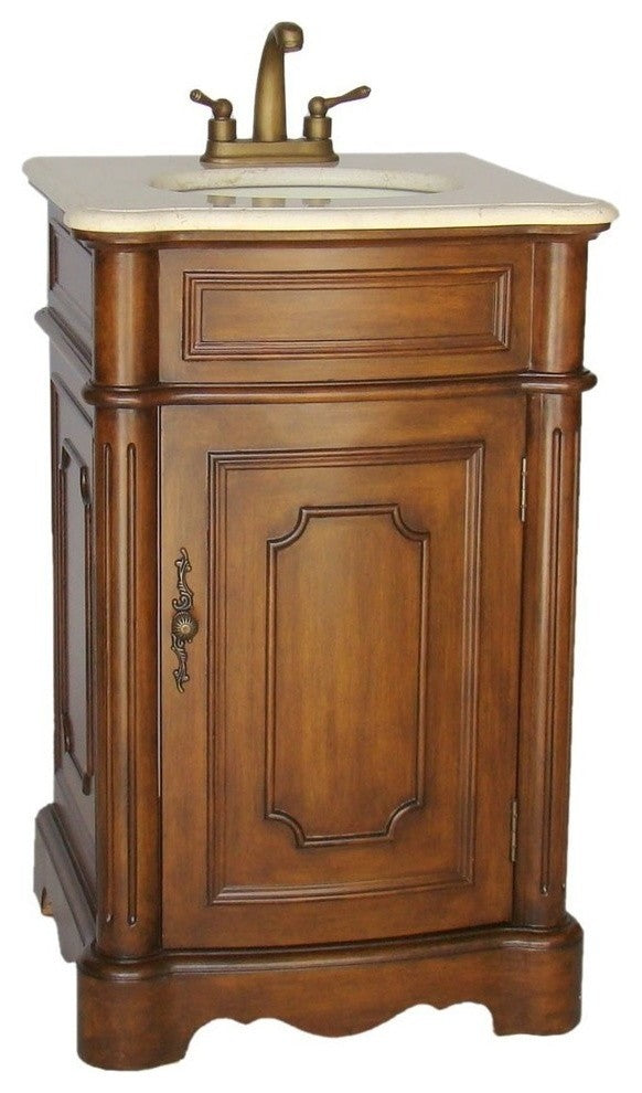 21" Powder Room Special Teega Small Bathroom Sink Vanity Model CF-3006M