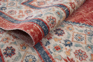 Noori Rug Low-Pile Roderick Red/Beige Rug