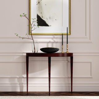 Ingrid Console Table, Dark Brown