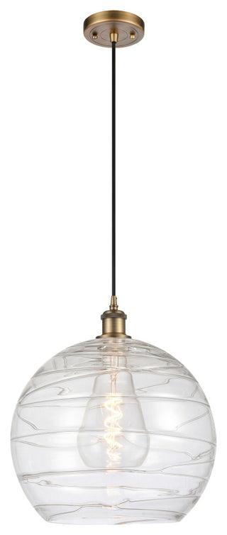 Innovations 516-1P-BB-G1213-14-LED 1-Light Pendant, Brushed Brass