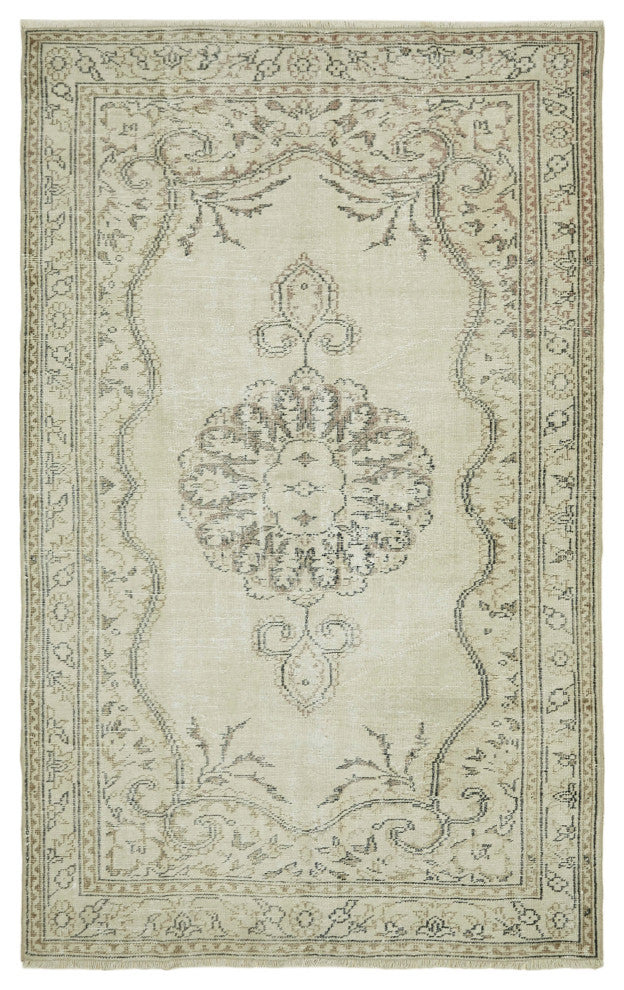 Rug N Carpet - Handmade Turkish 5' 7'' x 8' 10'' One-of-a-Kind Wool Area Rug