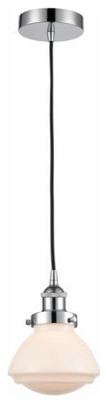 Innovations 616-1PH-PC-G321 1-Light Mini Pendant, Polished Chrome