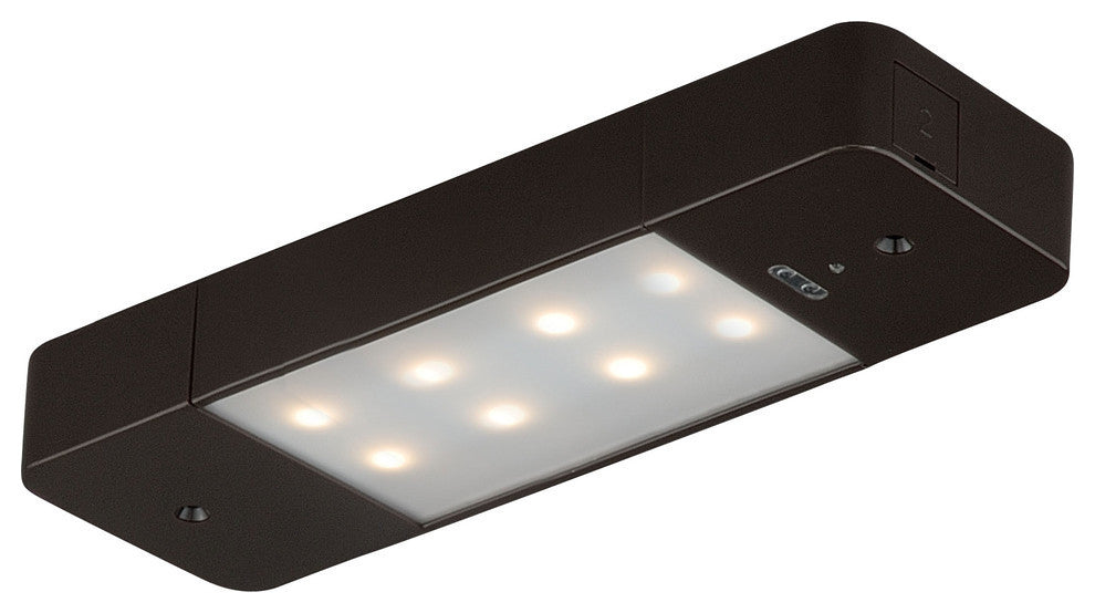 Instalux 8" LED Motion Under Cabinet Strip Light Bronze