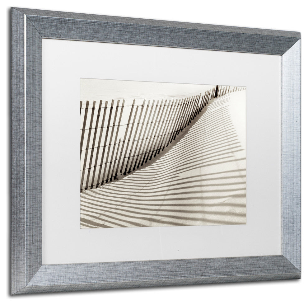 Alan Blaustein 'Island Sands I' Art, Silver Frame, White Mat, 20x16