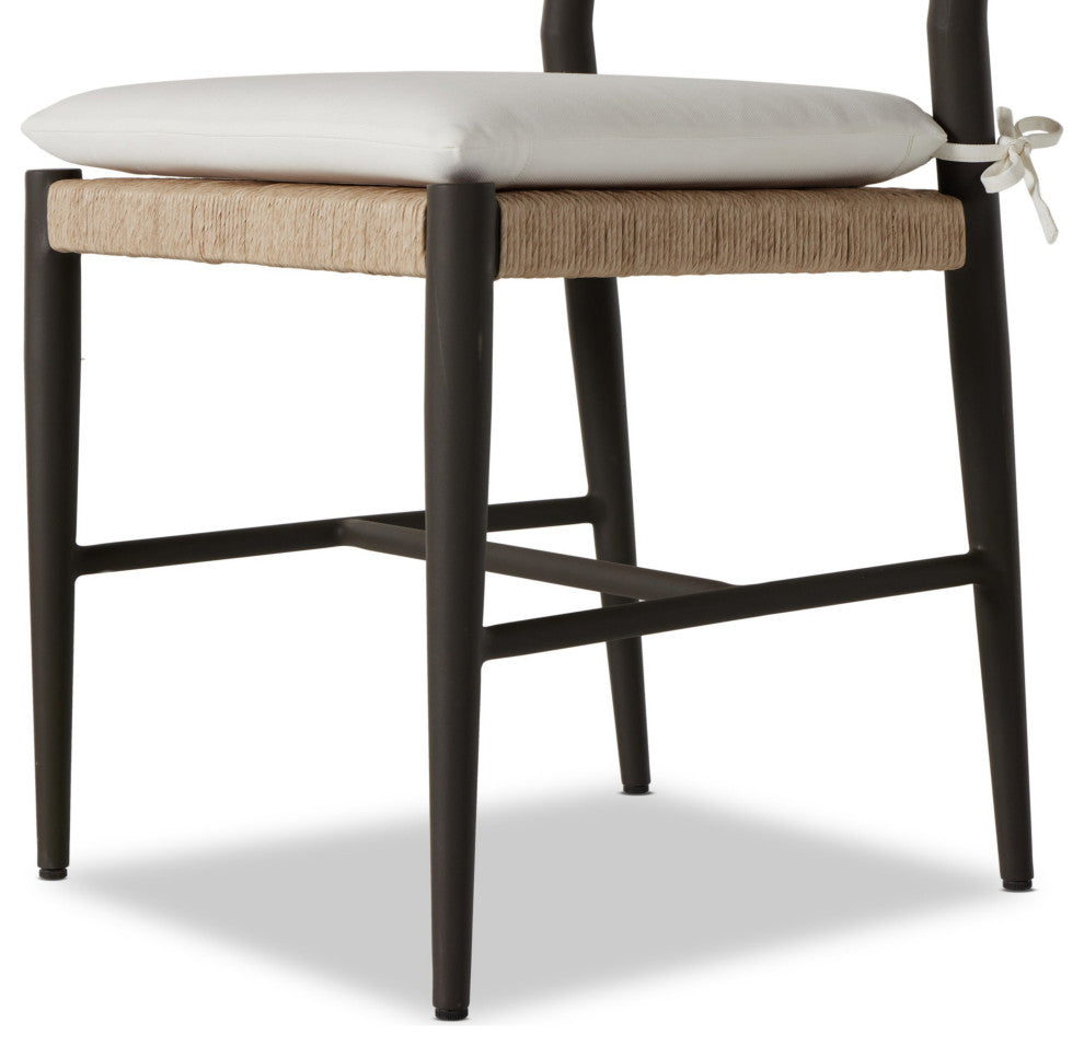 Glenmore Outdoor Dining Chair Bronze, Vintage White, Stinson White