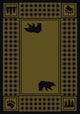 Bear Refuge Rug, 3'10"x5'4"