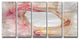 Ready2HangArt 'Glitzy Mist XVII' by Tristan Scott, 30"x60", 5 Piece Set