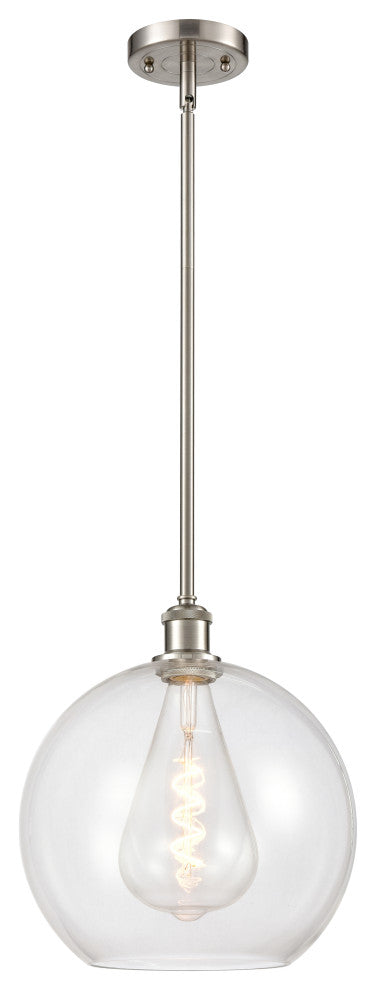 Innovations 516-1S-SN-G122-12-LED 1 Light Mini Pendant, Brushed Satin Nickel