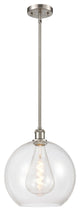 Innovations 516-1S-SN-G122-12-LED 1 Light Mini Pendant, Brushed Satin Nickel