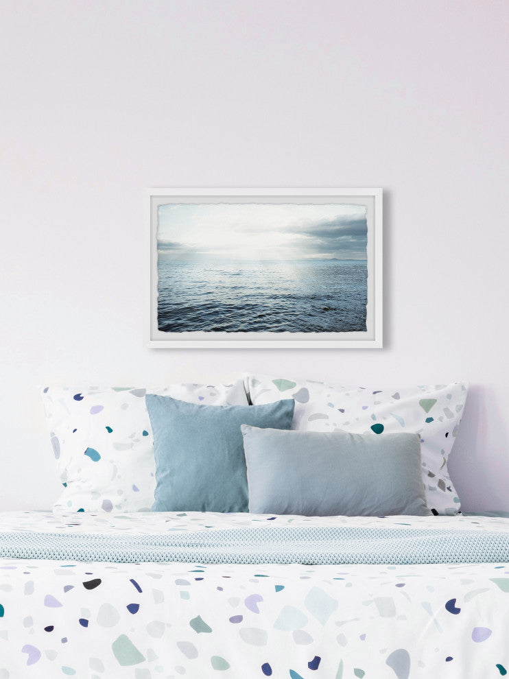 "Deep as the Ocean" Framed Painting Print, 45x30