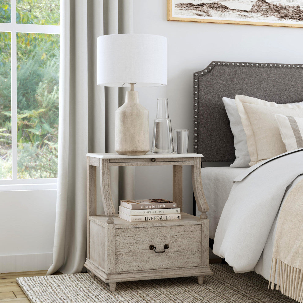 Butler Danielle Marbel Nightstand