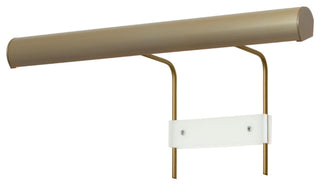 Cerno Art Light, 12"W, Brushed Brass, 3000K, Plugin 120, 240V Non Dimmable