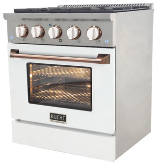 KUCHT Pro-Style 30" 4.2 cu. ft. Range Custom, White Rose, Natural Gas