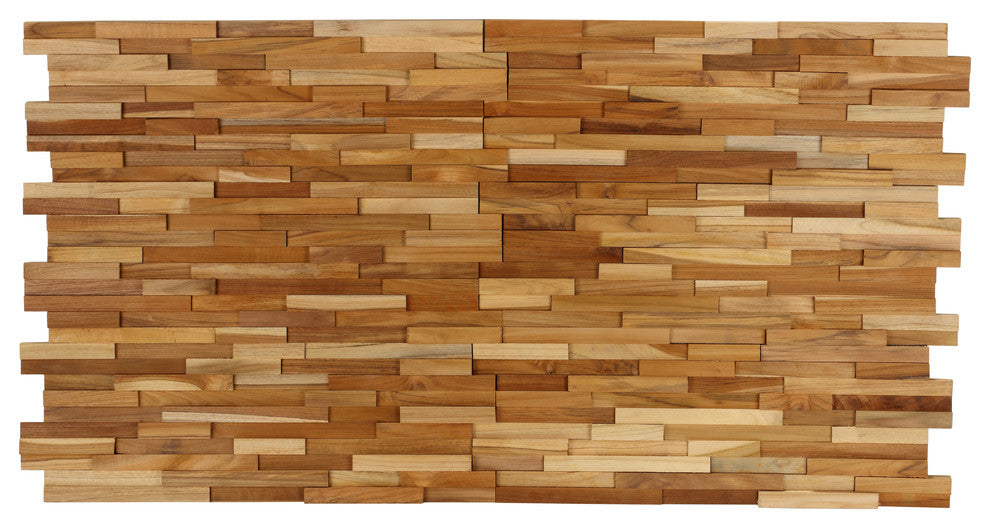 Bare Decor EZ-Wall 3D Mosaic Tile, Set of 10