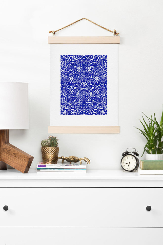 Deny Designs Aimee St Hill Amirah Blue Art Print