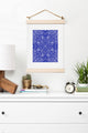 Deny Designs Aimee St Hill Amirah Blue Art Print