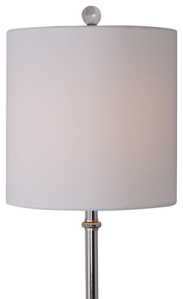 Uttermost - 29674-1 - One Light Buffet Lamp - Elody - Polished Nickel