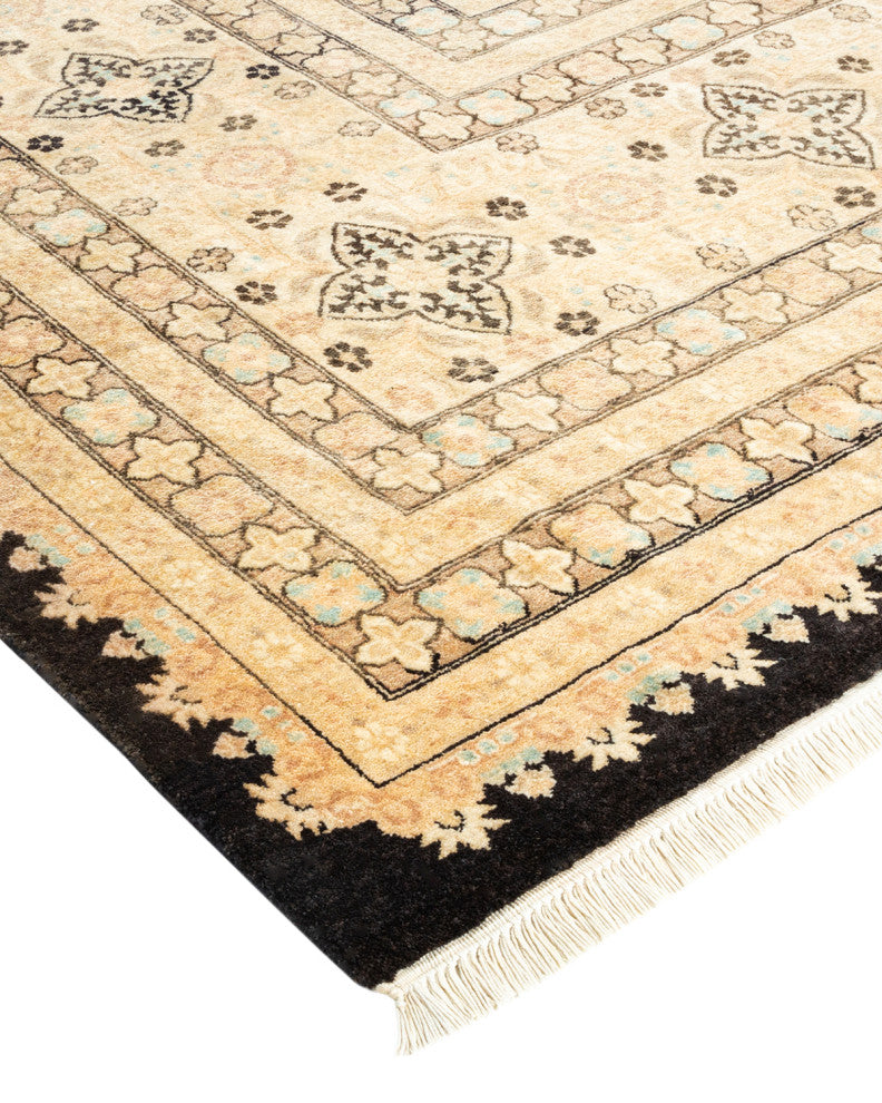 Mogul, One-of-a-Kind Hand-Knotted Area Rug Black, 8' 1" x 10' 9"