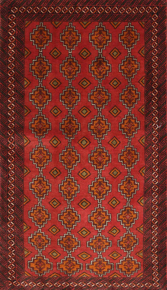 Ahgly Company Indoor Rectangle Traditional Area Rugs, 2' x 5'