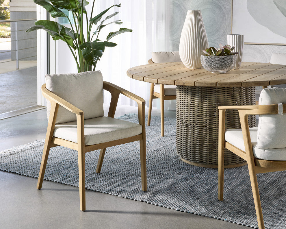 Coraline Dining Armchair, Palazzo Cream