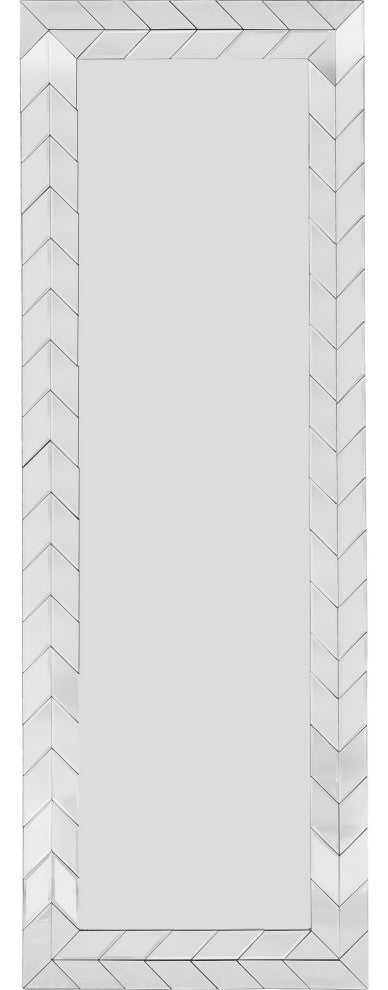 Silver Arrow Shaped Mirror