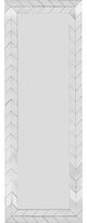 Silver Arrow Shaped Mirror